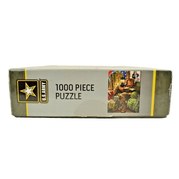 MasterPieces Men of Honor US Army 1000 Piece Military Jigsaw Puzzle (Complete) - Picture 9 of 9